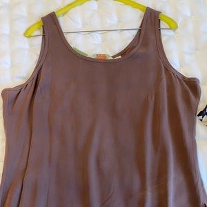 Tommy Bahama silk tank.  Size L.